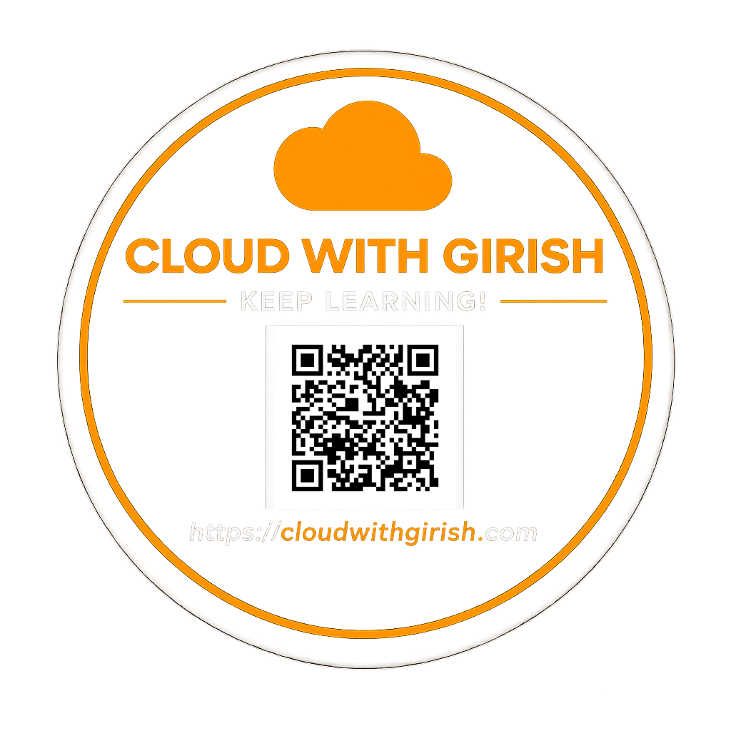 Cloud With Girish QR Code